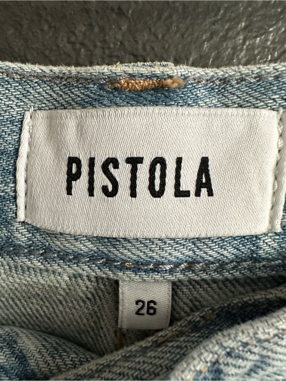 Pistola Stevie High Rise Slim Boot Flare Jeans Light Wash NWOT 26 - Picture 8 of 12